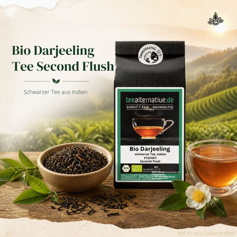 Darjeeling Second Flush – aromatischer Schwarztee mit Charakter