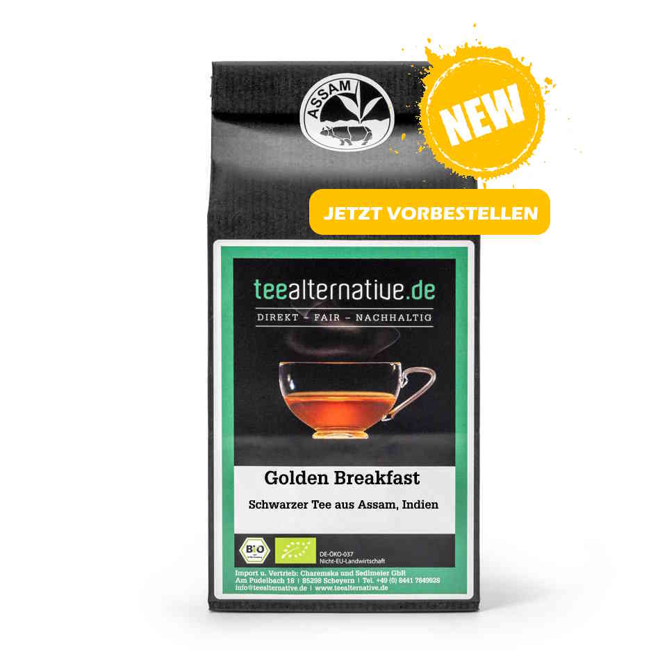 250214_Golden Breakfast_klein neu Bio Golden Breakfast Second Flush, Schwarztee BOP(SM), 2025 – Bild 1