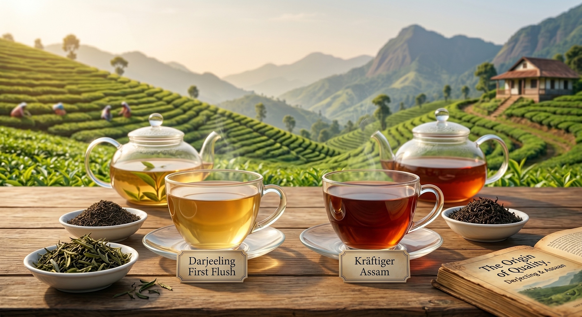 Bio Tee aus Indien – Assam und Darjeeling in Bio-Qualität